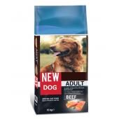New Dog Adult Beef сухой корм для взрослых собак всех пород со вкусом говядины (целый мешок 15 кг)